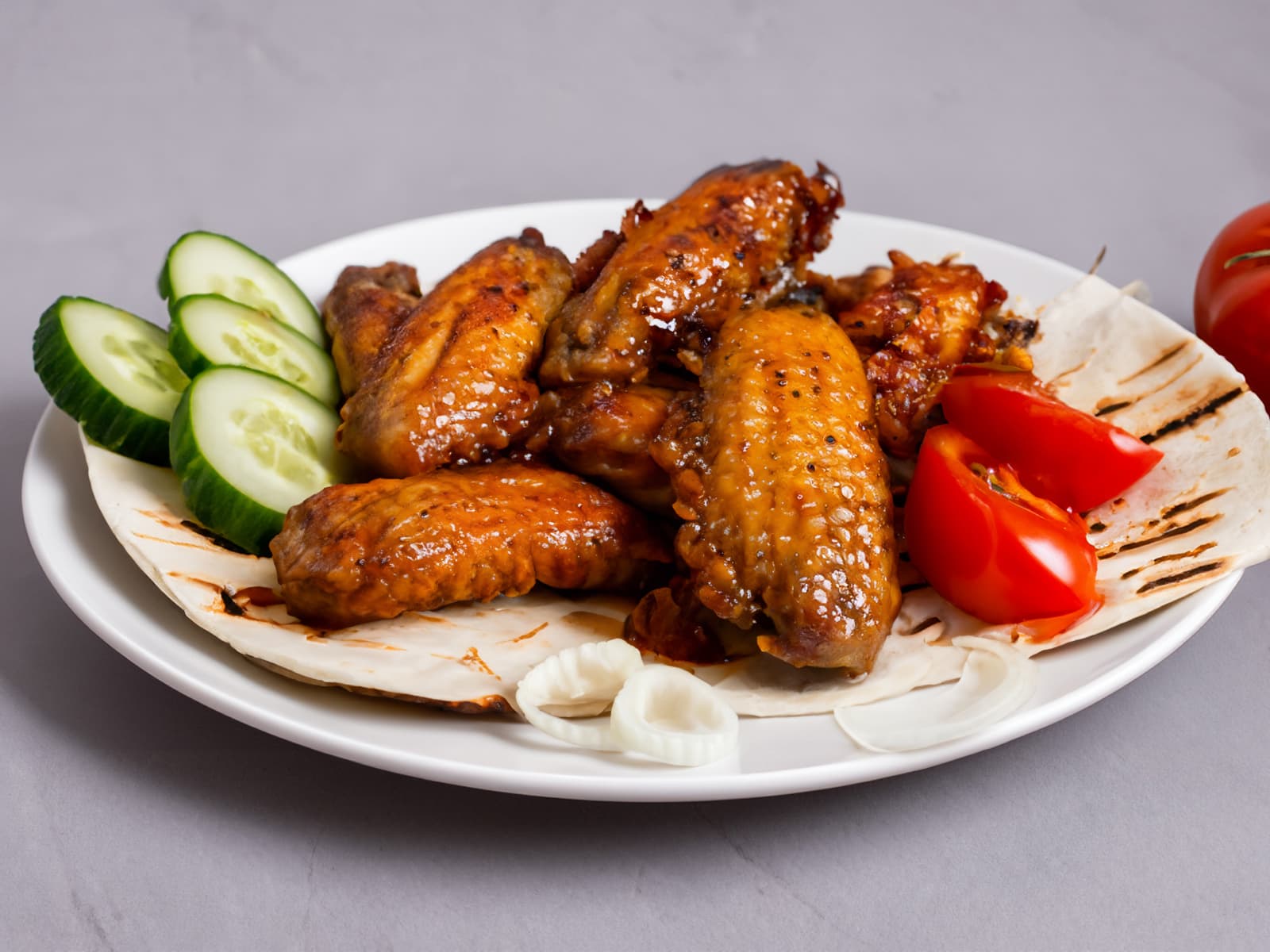 Шашлык из куриных крыльев — доставка в Самаре