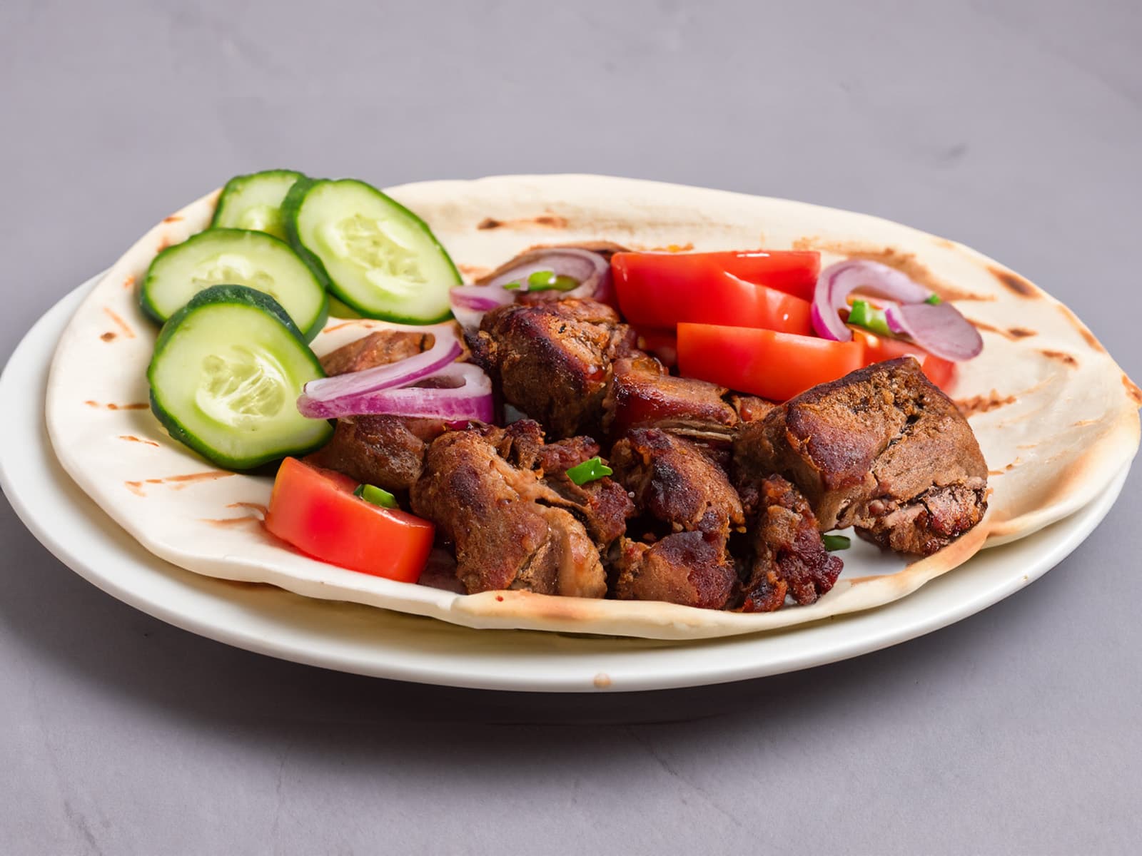 Шашлык из свиной шейки